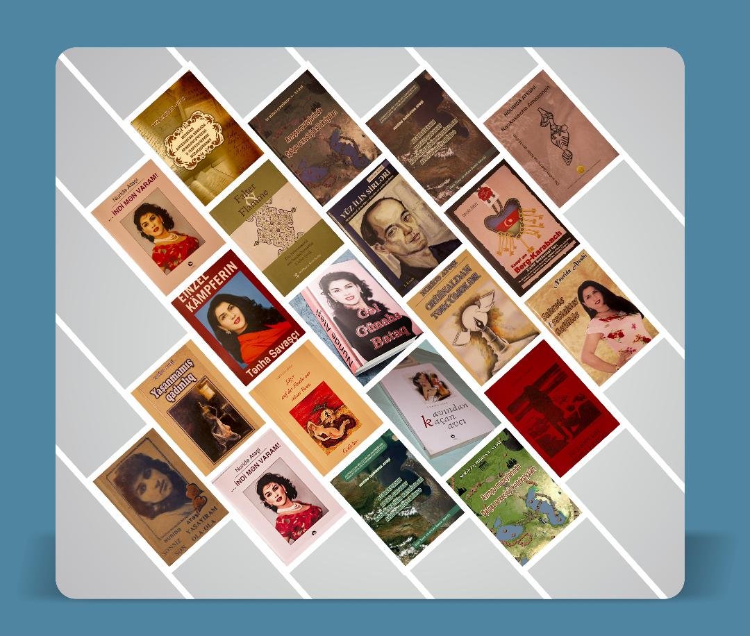 Book covers by Nurida Ateshi